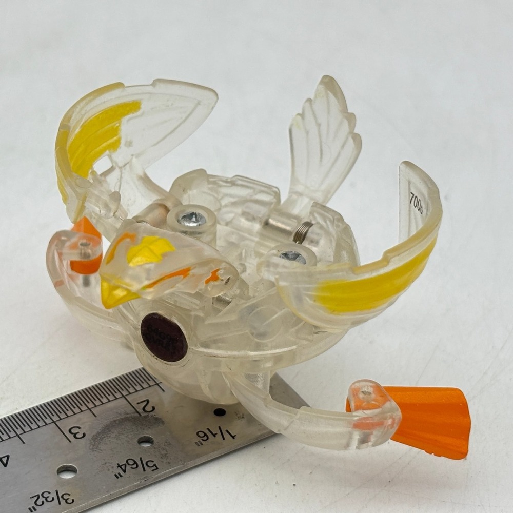 Bakugan Cosmic Ingram Clear Crystal 700G Gundalian Invaders Haos Ventus Toy